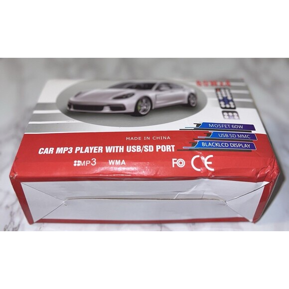 JSD520 Single 1 Din Bluetooth Radio Car Stereo Audio AUX/FM/SD/MP3 Player Remote - Picture 12 of 12